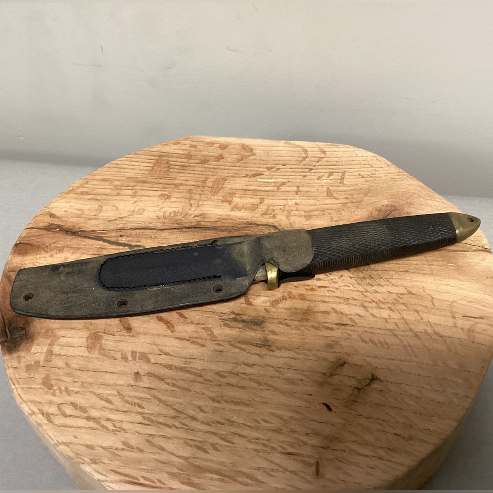 🟡 Vintage - Made in Japan - Tanto Knife by Cold Steel Ventura Calif. w/ Sheath - Picture 12 of 15